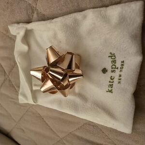 Kate Spade Rose Gold  Bourgeois Bow Ring
